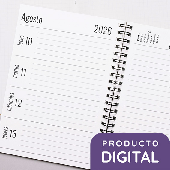 Agenda 2026 Semanal - Clásica