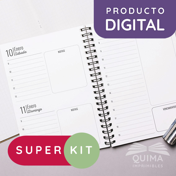 Súper Kit - Agendas Clásicas 2026