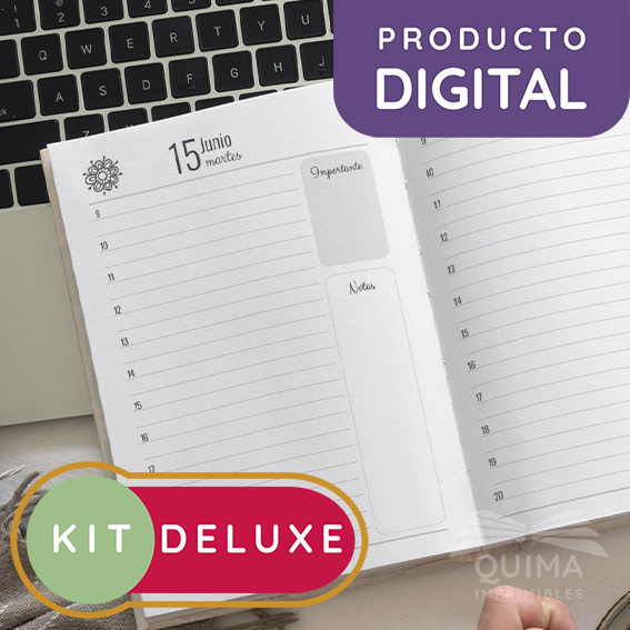 Kit Deluxe - Agendas Boho 2027