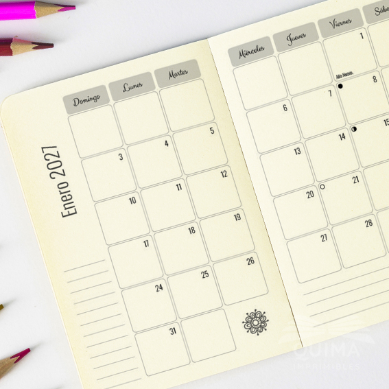 Kit Deluxe - Agendas Boho 2027 - Imagen 6