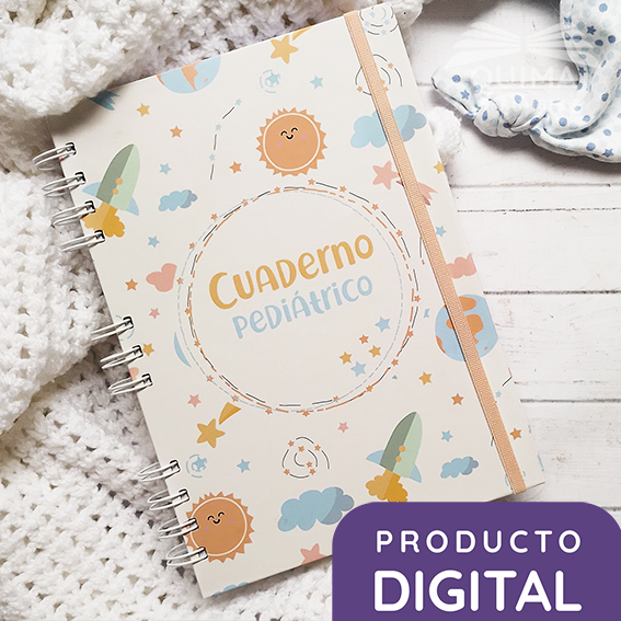 Tapas Cuaderno Pediátrico Espacio 🪐